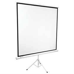 Экран проекционный 180 х 180 см, BRAUBERG TRIPOD, матовый, на треноге - фото 51366543