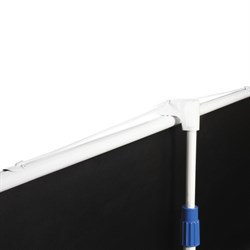 Экран проекционный 180 х 180 см, BRAUBERG TRIPOD, матовый, на треноге - фото 51366549