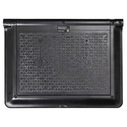 Подставка для ноутбука Buro BU-LCP170-B214, 17", 2xUSB, 2×140 мм FAN чёрная - фото 51366584