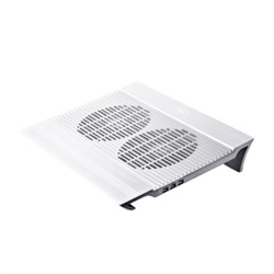 Подставка для ноутбука Deepcool N8 17" 25.1дБ 4xUSB 2x 140ммFAN серебристая - фото 51366587