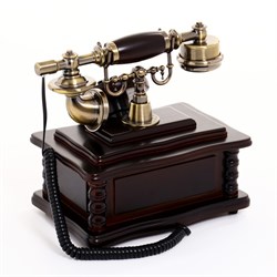 Ретро-телефон «Письменный стол», шкатулка, 16×25×26 см - фото 51366607