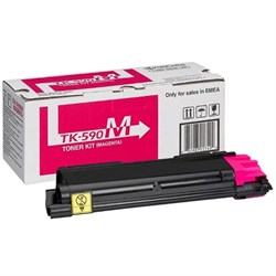 Тонер Картридж Kyocera TK-590M пурпурный для Kyocera FSC2026/2126 (5000стр.) - фото 51367585
