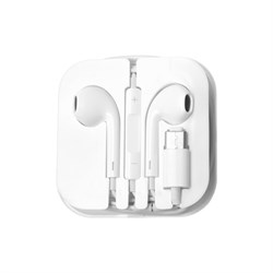 Наушники Luazon VBT 1.13, вкладыши, микрофон, разъем Type-C, белые - фото 51367624