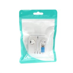 Наушники Luazon VBT 1.13, вкладыши, микрофон, разъем Type-C, белые - фото 51367627