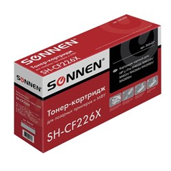 Картридж SONNEN CF226X для HP LaserJet Pro M402/M426 (9000k), черный - фото 51367754