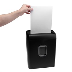 Шредер Cactus CS-SH-6-13-4X12 (P-4), фрагменты 4x12мм, 6 листов одн, скобы, пл.карты, 13л - фото 51368005