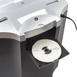 Шредер BRAUBERG S12 (Р-4), фрагменты 4х35 мм, 12 листов, скрепки, скобы, пл.карты, CD, 25 л   486393 - фото 51368215