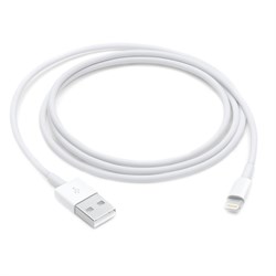 Кабель Apple (MXLY2ZM/A), Lightning - USB A, 1 м, белый - фото 51368295