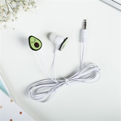 Наушники вакуумные, в пакете, «Авокадо», 10×15 см - фото 51368384
