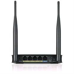 Wi-Fi роутер беспроводной Zyxel NBG-418N v2 (NBG-418NV2-EU0101F) N300, 10/100 Мбит, чёрный   499651 - фото 51368452