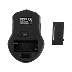 Комплект клавиатура и мышь Defender Jakarta C-805 RU, беспроводная,мембранная,1600 dpi,USB,чёрный - фото 51368503