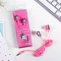 Наушники вакуумные «Единорог», 17,8 х 21,9 см - фото 51368591