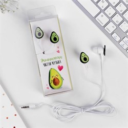 Наушники вакуумные «Авокадо», 17,8 х 21,9 см - фото 51368612