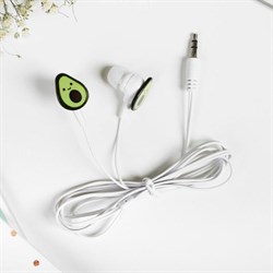 Наушники вакуумные, на открытке, «Авокадо», 11×20.8 см - фото 51368624