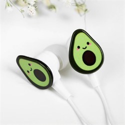 Наушники вакуумные, на открытке, «Авокадо», 11×20.8 см - фото 51368625