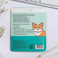 Карта памяти «Корги», 32 Гб - фото 51368918