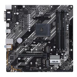 Материнская плата Asus PRIME B550M-K, AM4, B550, 4xDDR4, VGA, DVI, HDMI, mATX - фото 51368970