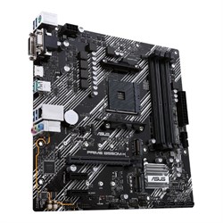 Материнская плата Asus PRIME B550M-K, AM4, B550, 4xDDR4, VGA, DVI, HDMI, mATX - фото 51368971