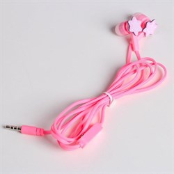 Новогодние, проводные наушники «Врывайся в Новый Год», с микрофоном, 1,2 м - фото 51369133