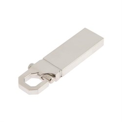 Флешка E 325 S- 8 ГБ, USB2.0, чт до 25 Мб/с, зап до 15 Мб/с, карабин - фото 51369334