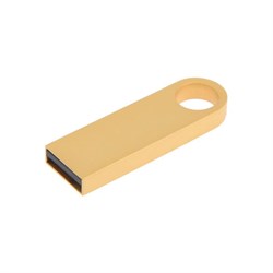 Флешка E 292 G, 32 ГБ, USB2.0, чт до 25 Мб/с, зап до 15 Мб/с, золотистая - фото 51369345