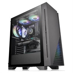 Корпус Thermaltake H330 TG, без БП, ATX, Midi-Tower, черный - фото 51369803