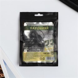 Наушники вакуумные «Настоящий герой. 23 февраля», с микрофоном, 1,2 м, 10 х 15 см - фото 51370099