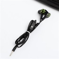 Наушники вакуумные «Настоящий герой. 23 февраля», с микрофоном, 1,2 м, 10 х 15 см - фото 51370100