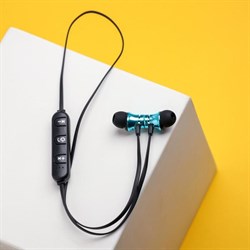 Беспроводные наушники на магните с микрофоном «Авокадо», мод. I10, 9×13.5 см - фото 51370147