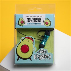 Беспроводные наушники на магните с микрофоном «Авокадо», мод. I10, 9×13.5 см - фото 51370151