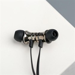 Беспроводные наушники на магните с микрофоном «Real man», мод. I12 ,9 х 13,5 см. - фото 51370166