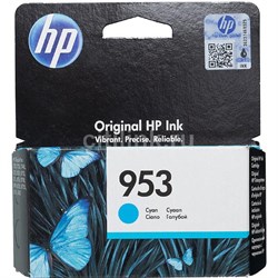 Картридж струйный HP 953 F6U12AE голубой для HP OJP 8710/8715/8720/8730/8210/8725(700стр.) - фото 51370226