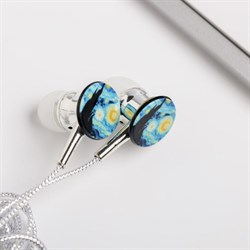 Набор наушники вакуумные и попсокет «Вдохновение внутри», 13,5 х 6 см - фото 51370249