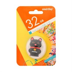 Флешка Smartbuy Wild series "Котенок", 32 Гб, USB2.0, чт до 25 Мб/с, зап до 15 Мб/с - фото 51370439