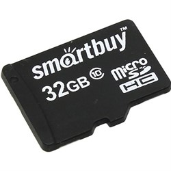 Карта памяти Smartbuy microSD, 32 Гб, SDHC, класс 10 - фото 51370441
