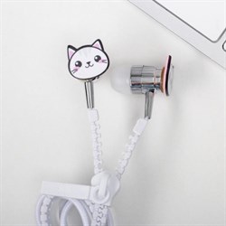 Наушники на молнии «Схожу с ума от веселья», 10×15 см - фото 51370652