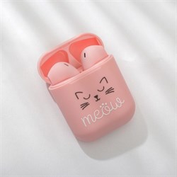 Наушники беспроводные «Котик», 9.7×9.7 см - фото 51370666