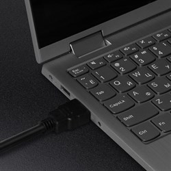 Кабель HDMI Windigo, HDMI(m)-HDMI(m), v 1.4, 1 м, позолоченные разъемы, 3D, 4K, черный - фото 51370786