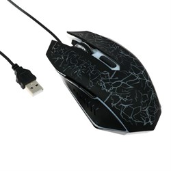 Мышь Windigo MB-2.4, игровая, оптическая, подсветка, покрытие soft-touch, 1.3 м - фото 51370860