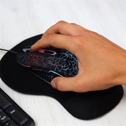 Мышь Windigo MB-2.4, игровая, оптическая, подсветка, покрытие soft-touch, 1.3 м - фото 51370862