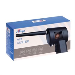 Воздуходувка для чистки компьютера и клавиатуры от пыли, беспроводная MR-02, 6000 мАч, чёрная - фото 51371062