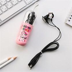 Наушники вакуумные в колбе "Unicorn power", модель VBT 1.2 - фото 51371070