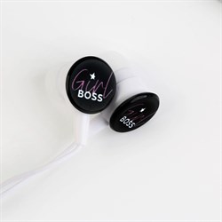 Наушники вакуумные на открытке "Клуб плохих девочек", модель RX-1 - фото 51371430