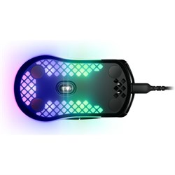 Мышь Steelseries Aerox 3, игровая, проводная, оптическая, 8500 dpi, чёрная - фото 51371544