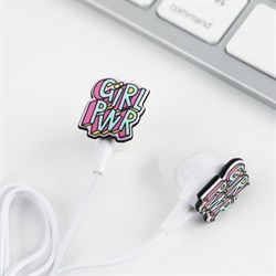 Подарочный набор: наушники вакуумные и попсокет «Вхламинго», модель VBT 1.25, 13,5 х 6 см - фото 51371585