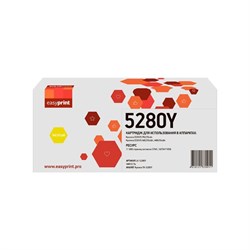 Картридж EasyPrint LK-5280Y (P6235cdn/M6235cidn/M6635cidn), для Kyocera, жёлтый, с чипом - фото 51371810