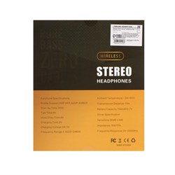 Наушники беспроводные W-21, вакуумные, Bluetooth 5.0, 150 мАч, микрофон, с ободком для шеи, чёрные - фото 51371998