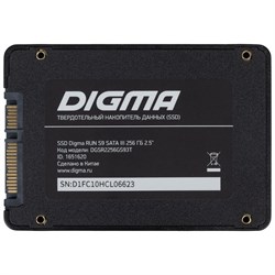 Накопитель SSD Digma  DGSR2256GS93T, 256 Гб, SATA III, 2.5" - фото 51372196