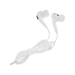 Наушники Borofone BM30 Pro, вакуумные, микрофон, Jack 3.5 мм, кабель 1.2 м, белые - фото 51372362