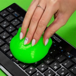 Лизун-очиститель, гелевый, автомобильный, Grand Caratt, зелёный, 100 г - фото 51372379